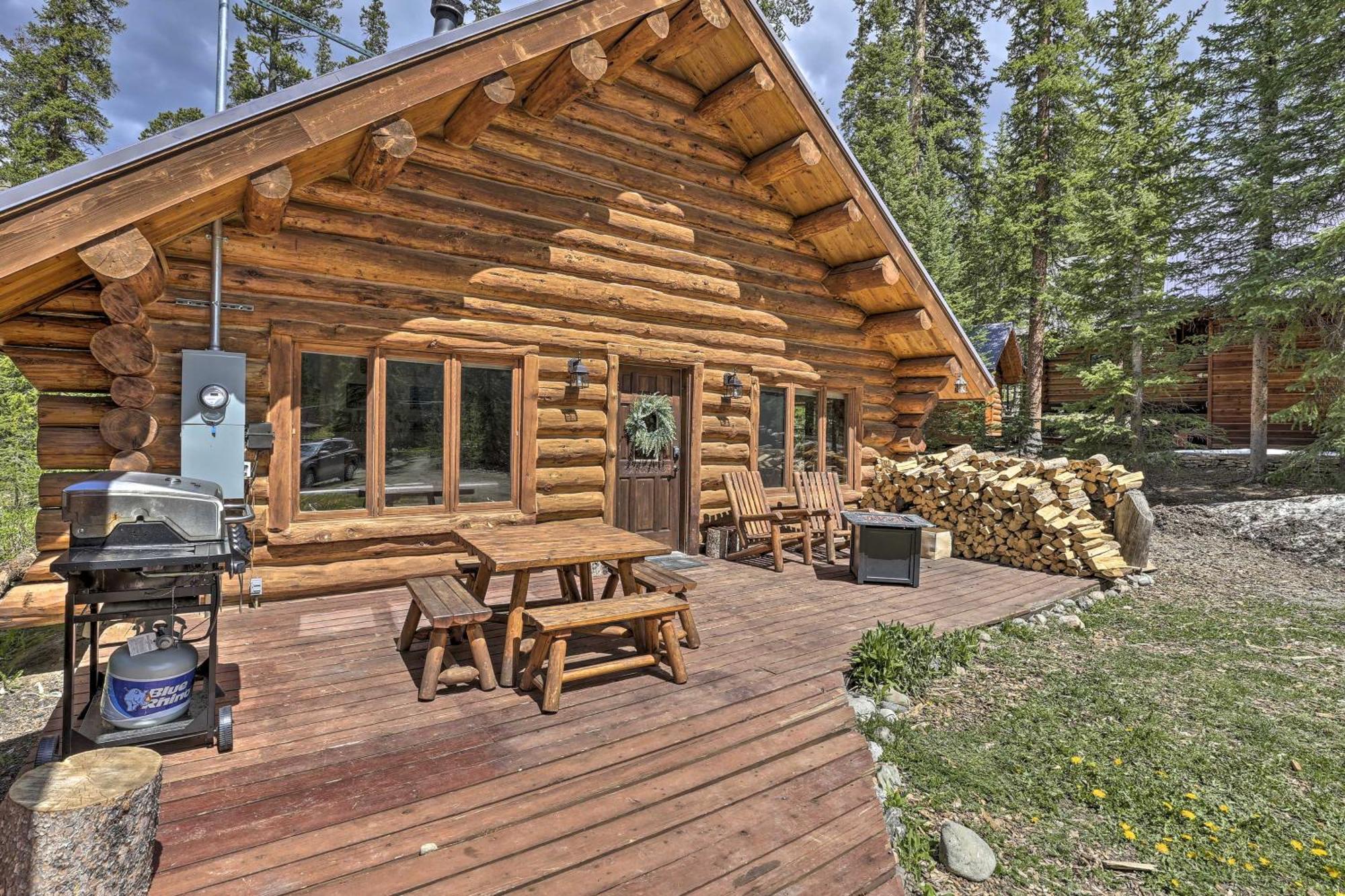Cozy Breckenridge Cabin With Deck, 8 Mi To Gondola Extérieur photo