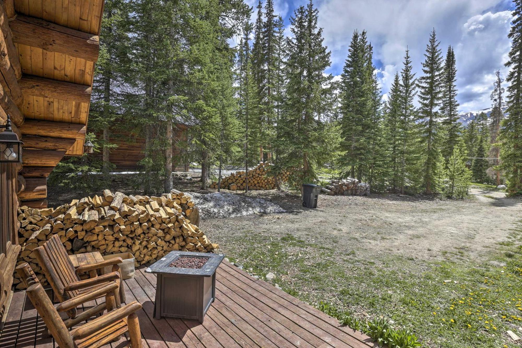 Cozy Breckenridge Cabin With Deck, 8 Mi To Gondola Extérieur photo