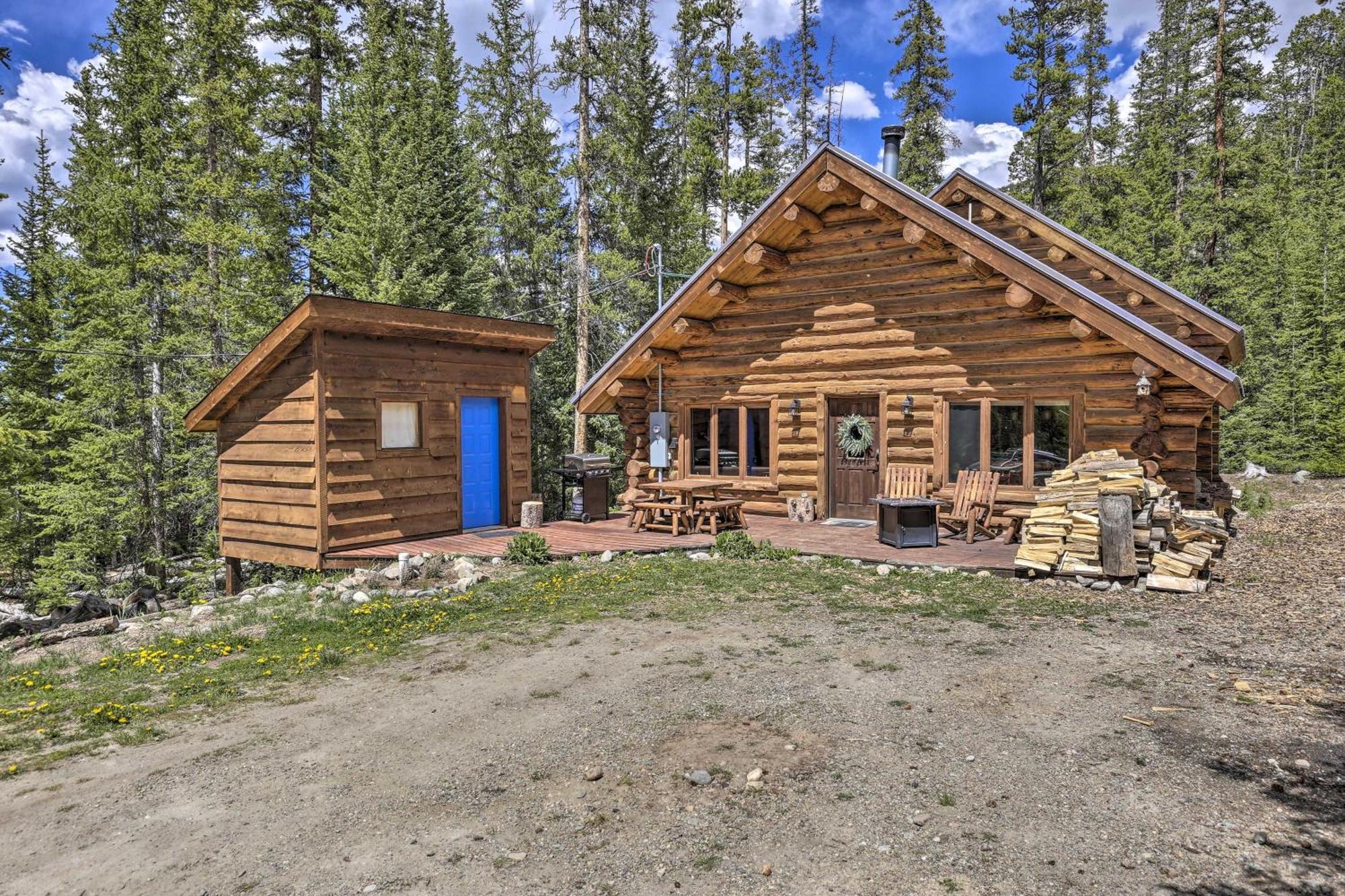 Cozy Breckenridge Cabin With Deck, 8 Mi To Gondola Extérieur photo
