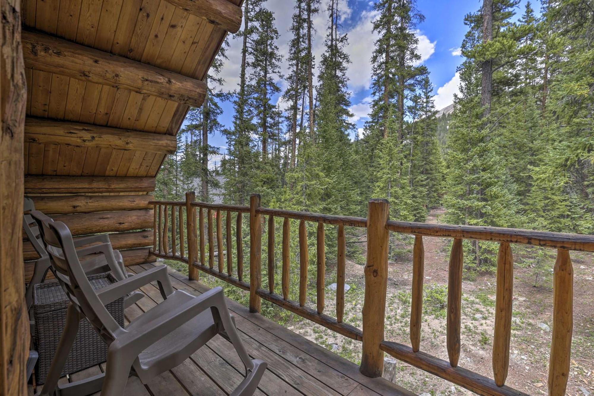 Cozy Breckenridge Cabin With Deck, 8 Mi To Gondola Extérieur photo